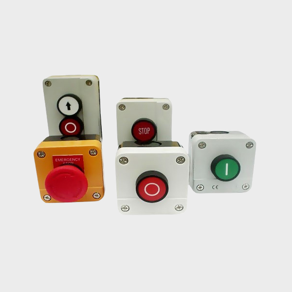 Botoeiras com botões - Minulight Acionamentos